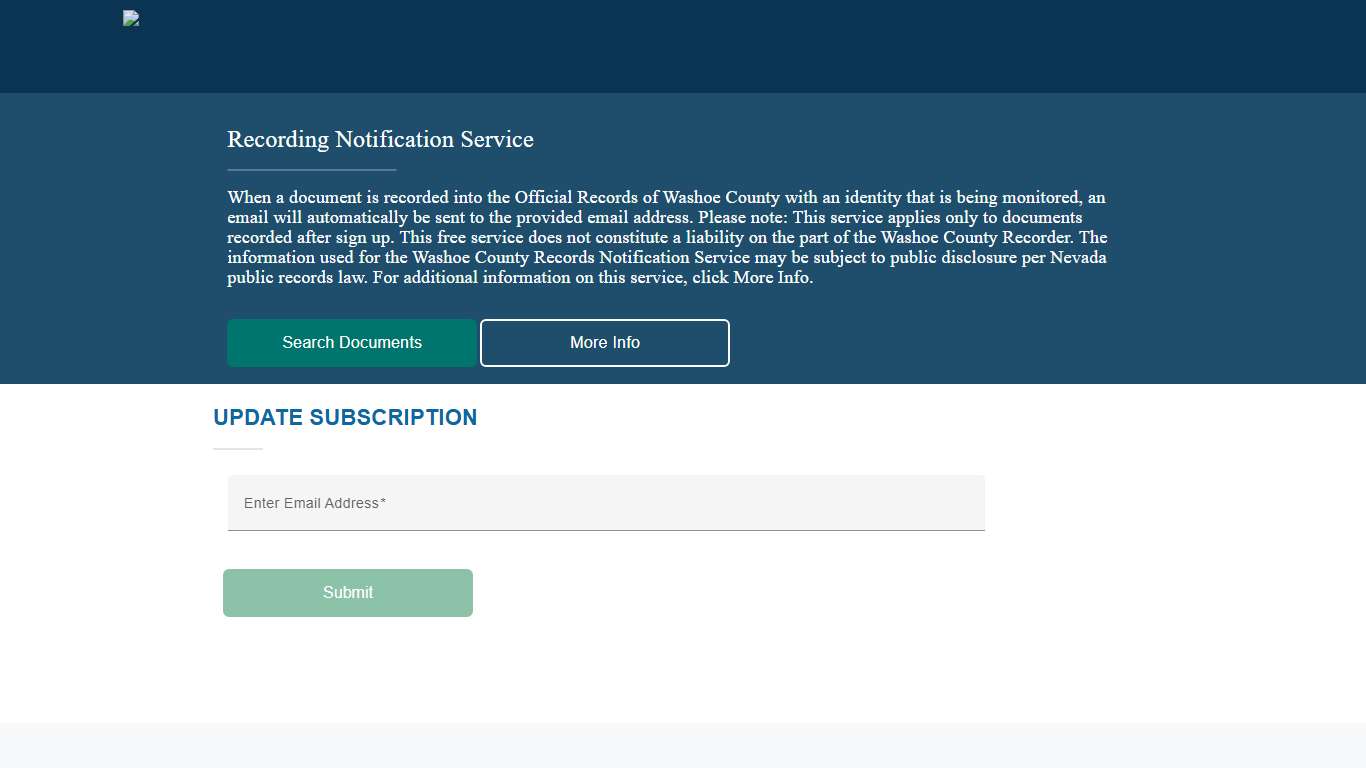 Recording Notification Service